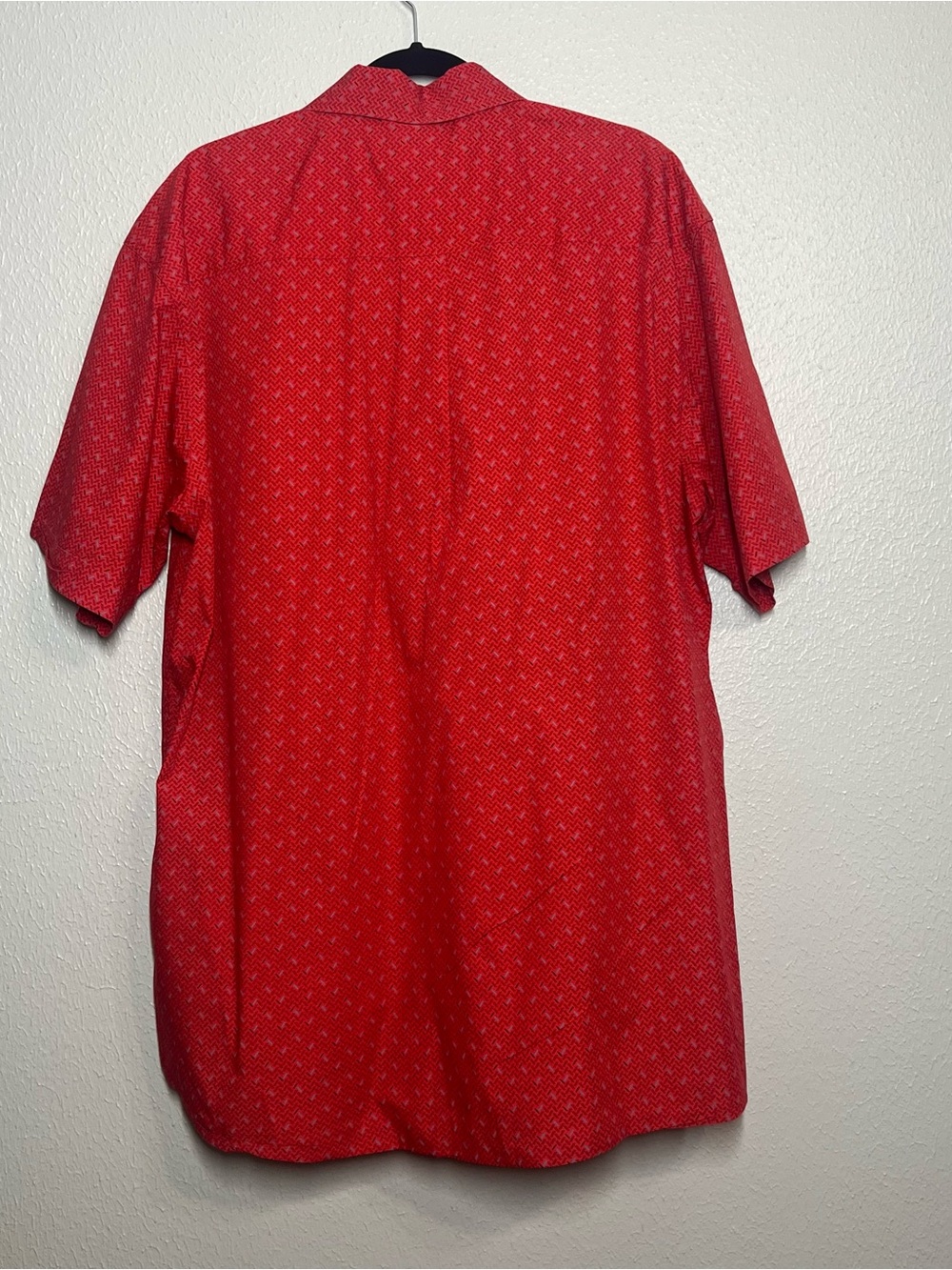 Cinch Shirt Mens Size XL Red Print Button Up Short Sleeve Cowboy Western Rodeo - Picture 7 of 10
